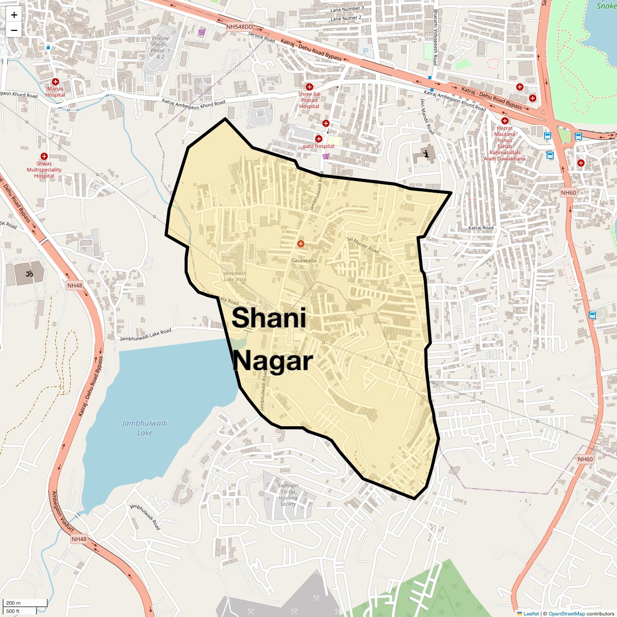 Check Time Travel of Shani Nagar, Pune
