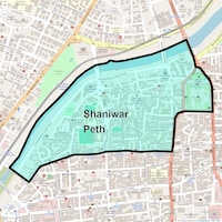 Shaniwar Peth Map