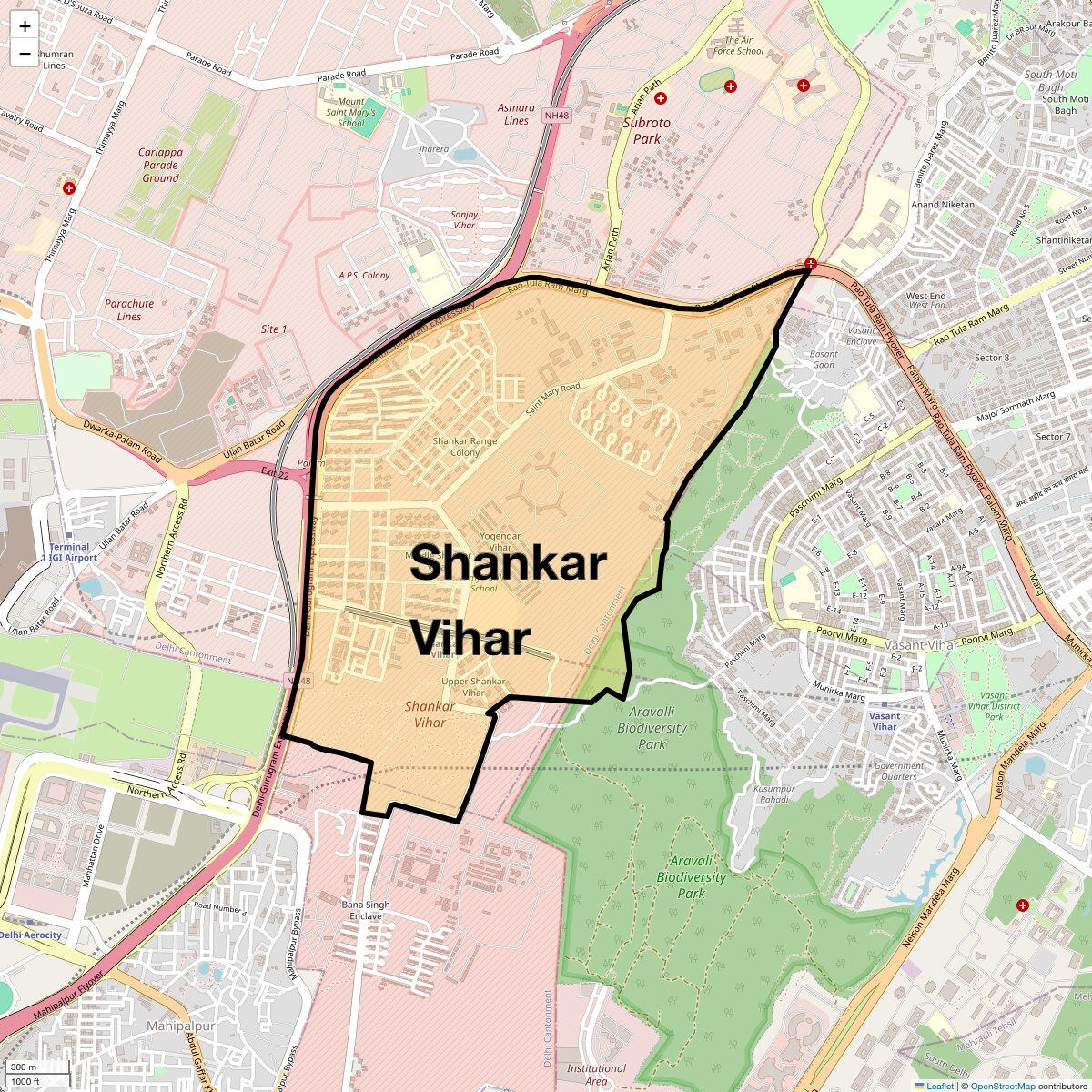 Check Time Travel of Shankar Vihar, Delhi