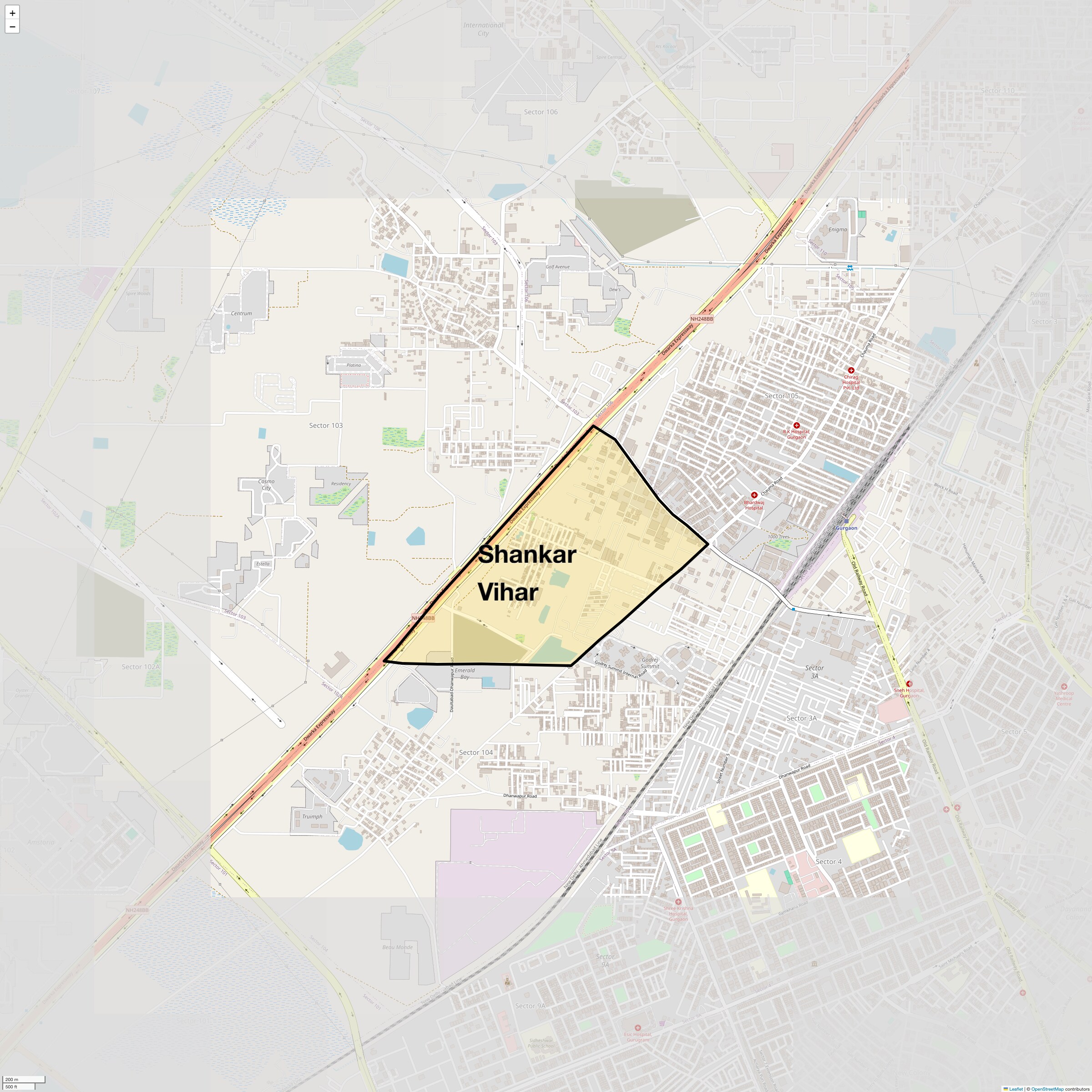 Check Time Travel of Shankar Vihar, Gurgaon