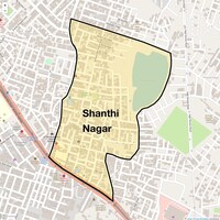 Shanthi Nagar Map