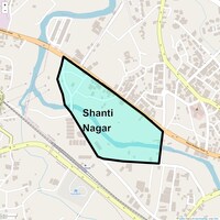Shanti Nagar Map