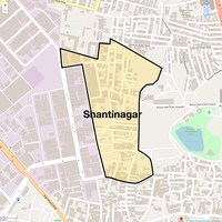Shantinagar Map