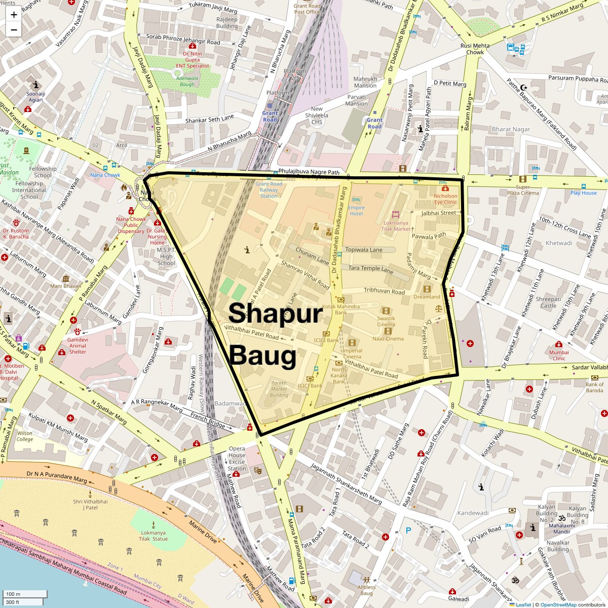 Check Time Travel of Shapur Baug, Mumbai