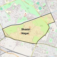 Shastri Nagar Map