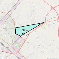 Shastri Nagar Map