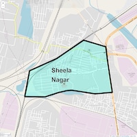 Sheela Nagar Map