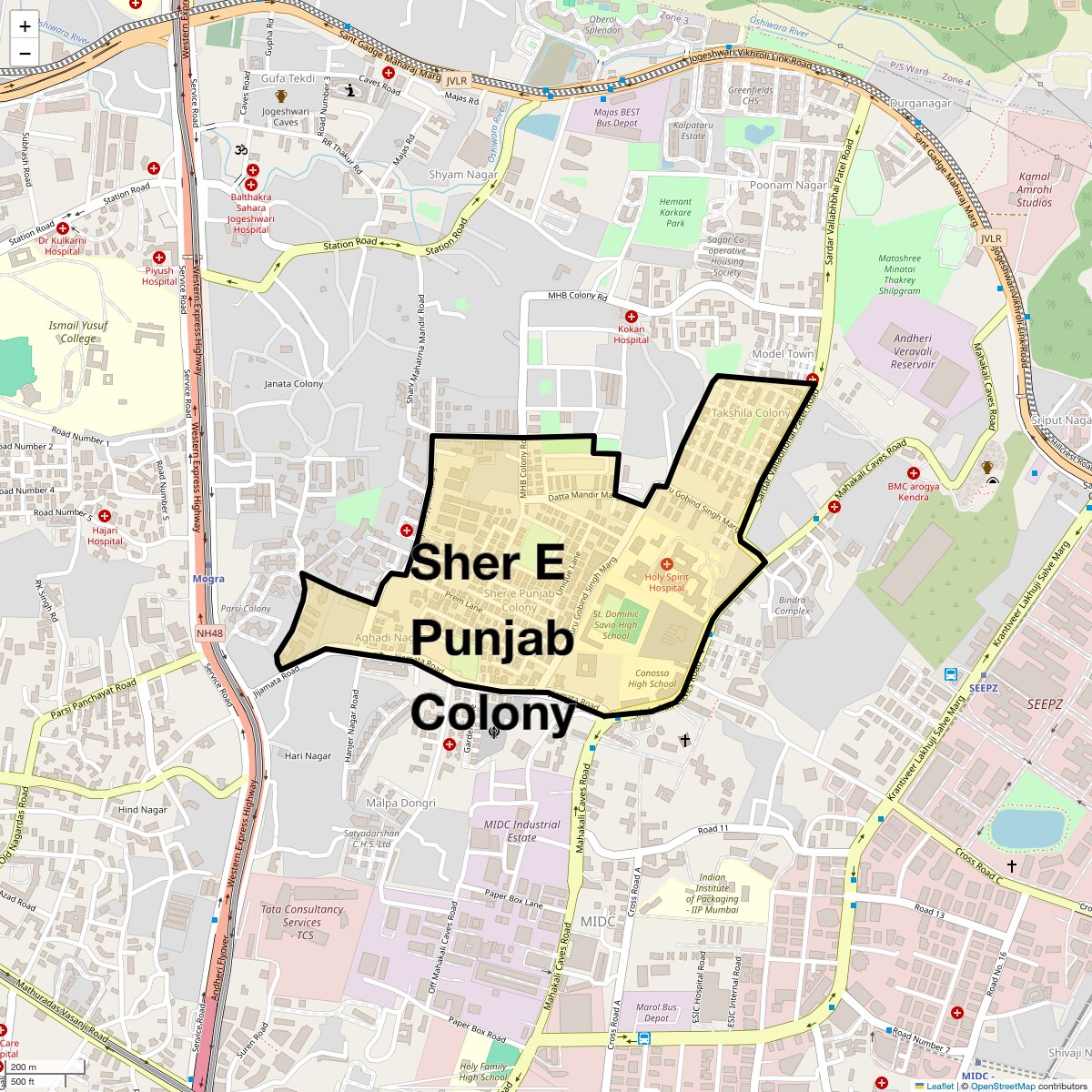 Check Time Travel of Sher E Punjab Colony, Mumbai