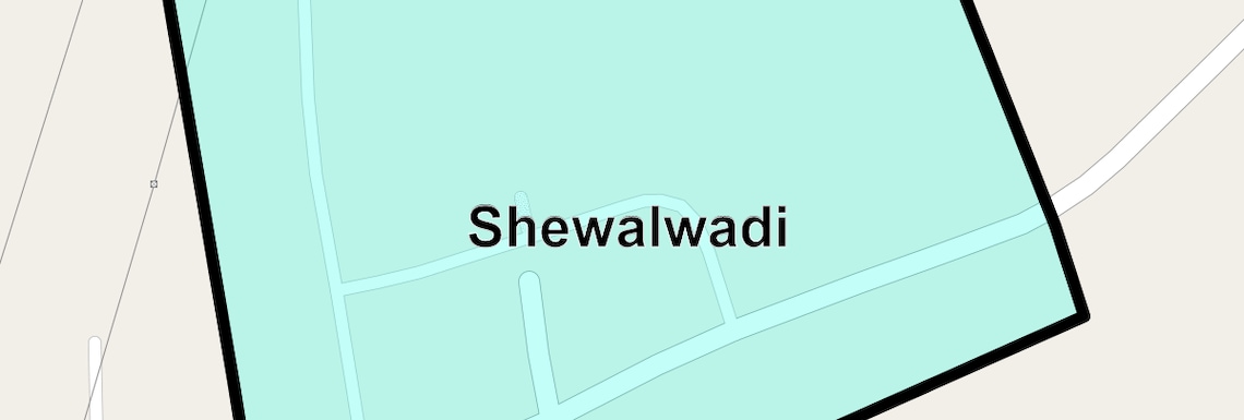 Location Map of Shewalwadi, Pune
