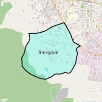 Shirgaon Map