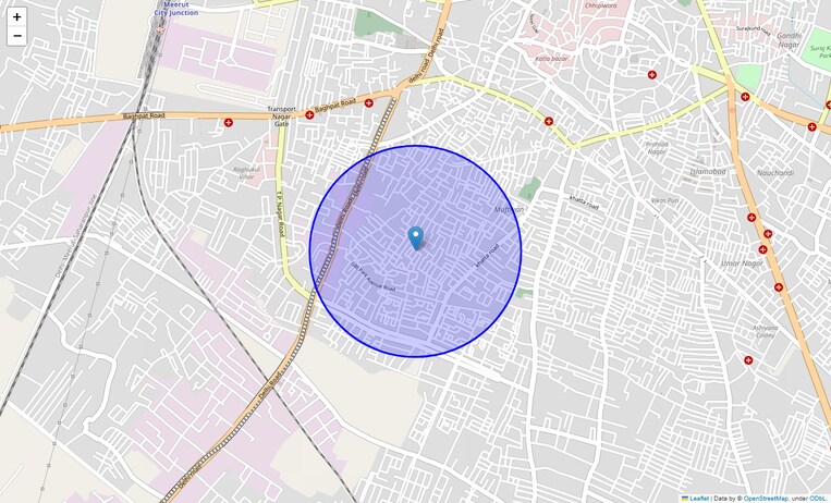 Location Map of Shiv Shakti Nagar