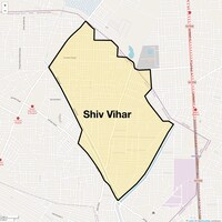 Shiv Vihar Map