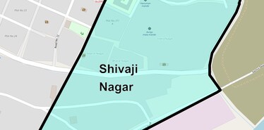 Location Map of Shivaji Nagar, Mumbai