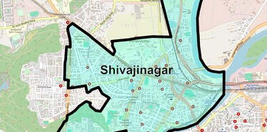Location Map of Shivajinagar, Pune