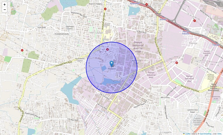 Location Map of Shivapura