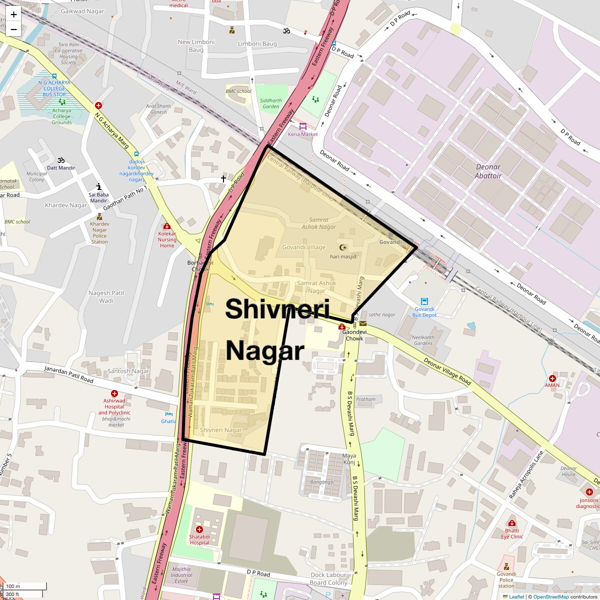 Check Time Travel of Shivneri Nagar, Mumbai