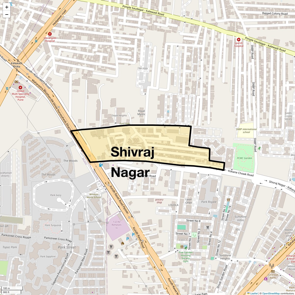 Check Time Travel of Shivraj Nagar, Pune