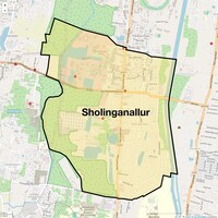 Sholinganallur Map