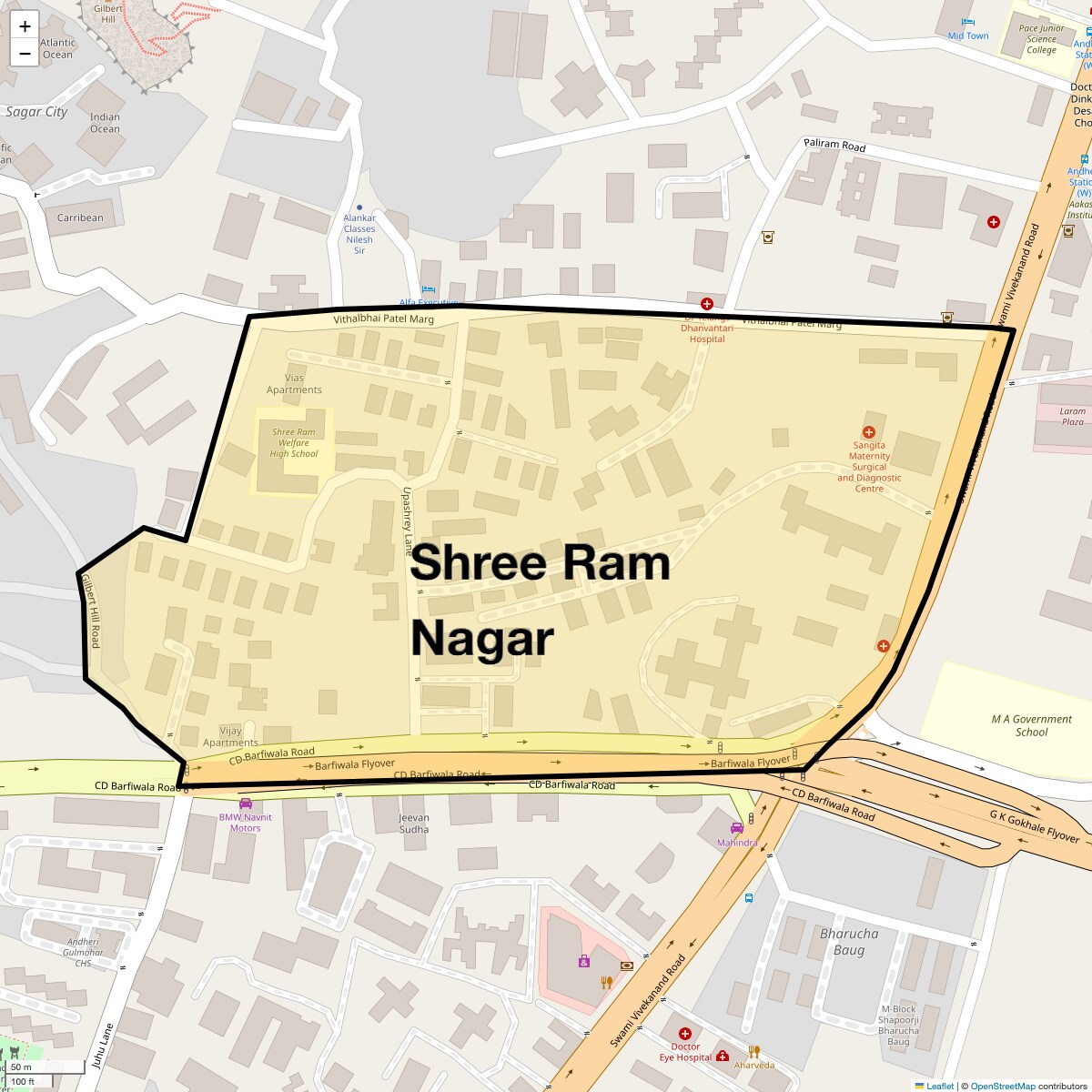 Check Time Travel of Shree Ram Nagar, Mumbai
