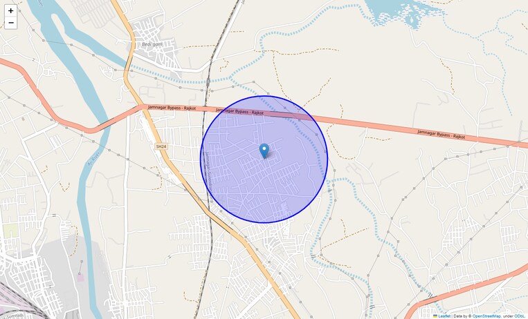 Location Map of Shree Ram Society