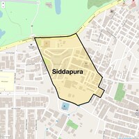 Siddapura Map