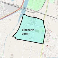 Siddharth Vihar Map