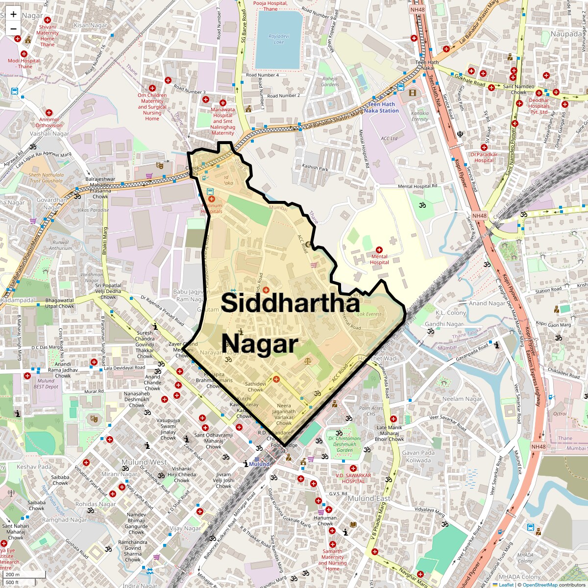 Check Time Travel of Siddhartha Nagar, Mumbai