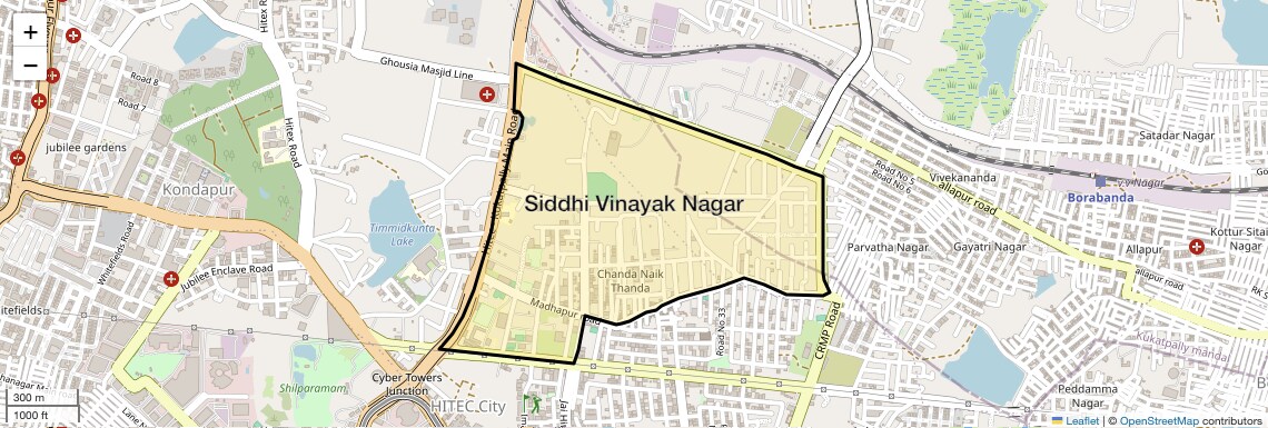 Siddhi Vinayak Nagar,Hyderabad