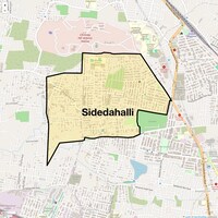 Sidedahalli Map