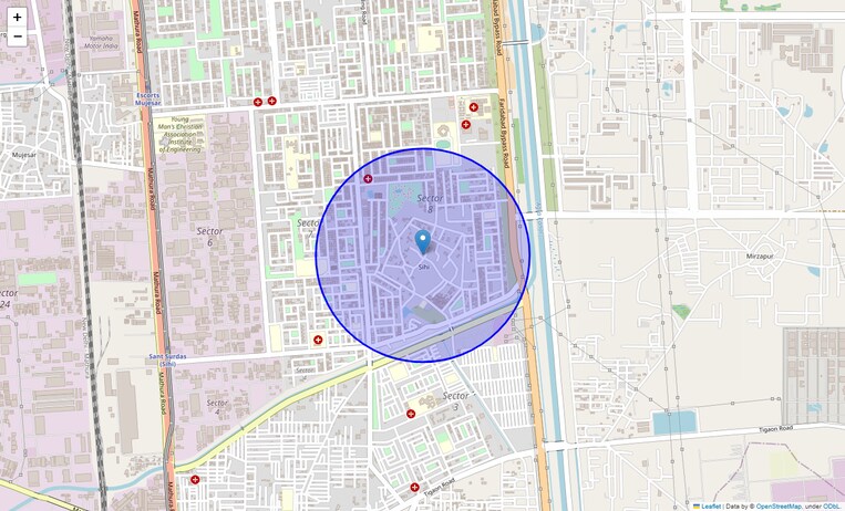 Location Map of Sihi Village