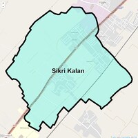 Sikri Kalan Map