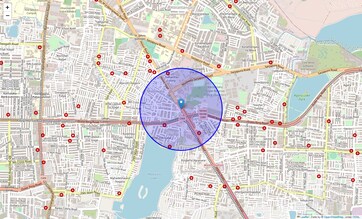 Location Map of Silk Board Junction, Bangalore