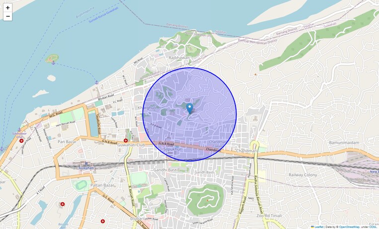Location Map of Silpukhuri