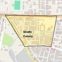 Sindhi Colony Map