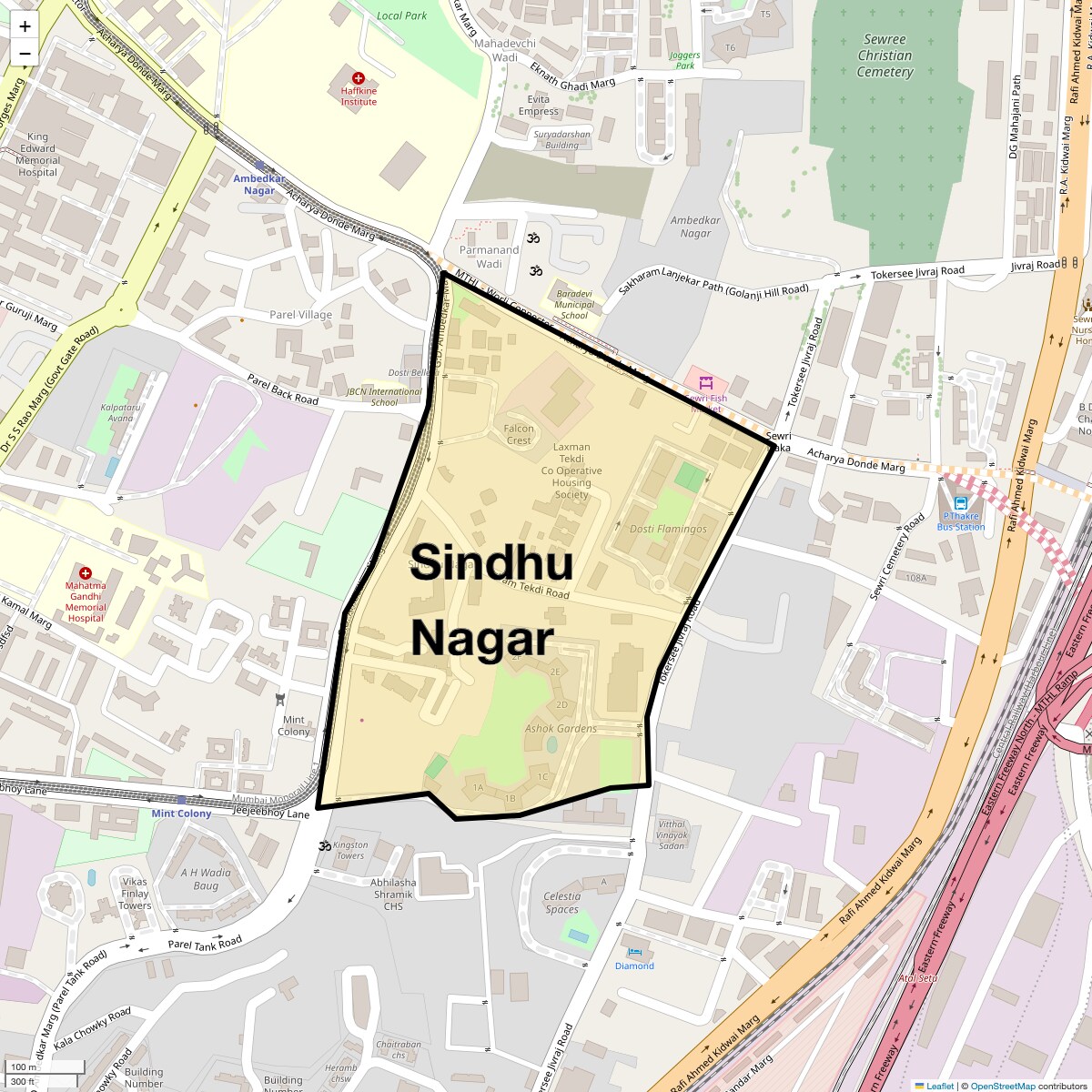 Check Time Travel of Sindhu Nagar, Mumbai