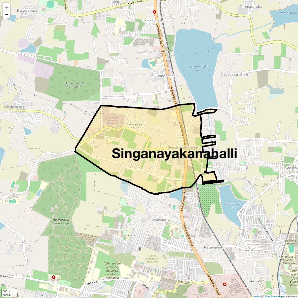 Check Time Travel of Singanayakanahalli, Bangalore