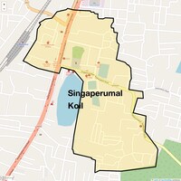 Singaperumal Koil Map