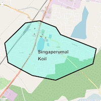 Singaperumal Koil Map