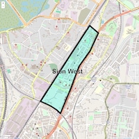 Sion West Map