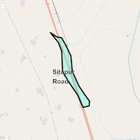 Sitapur Road Map
