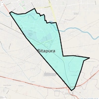 Sitapura Map