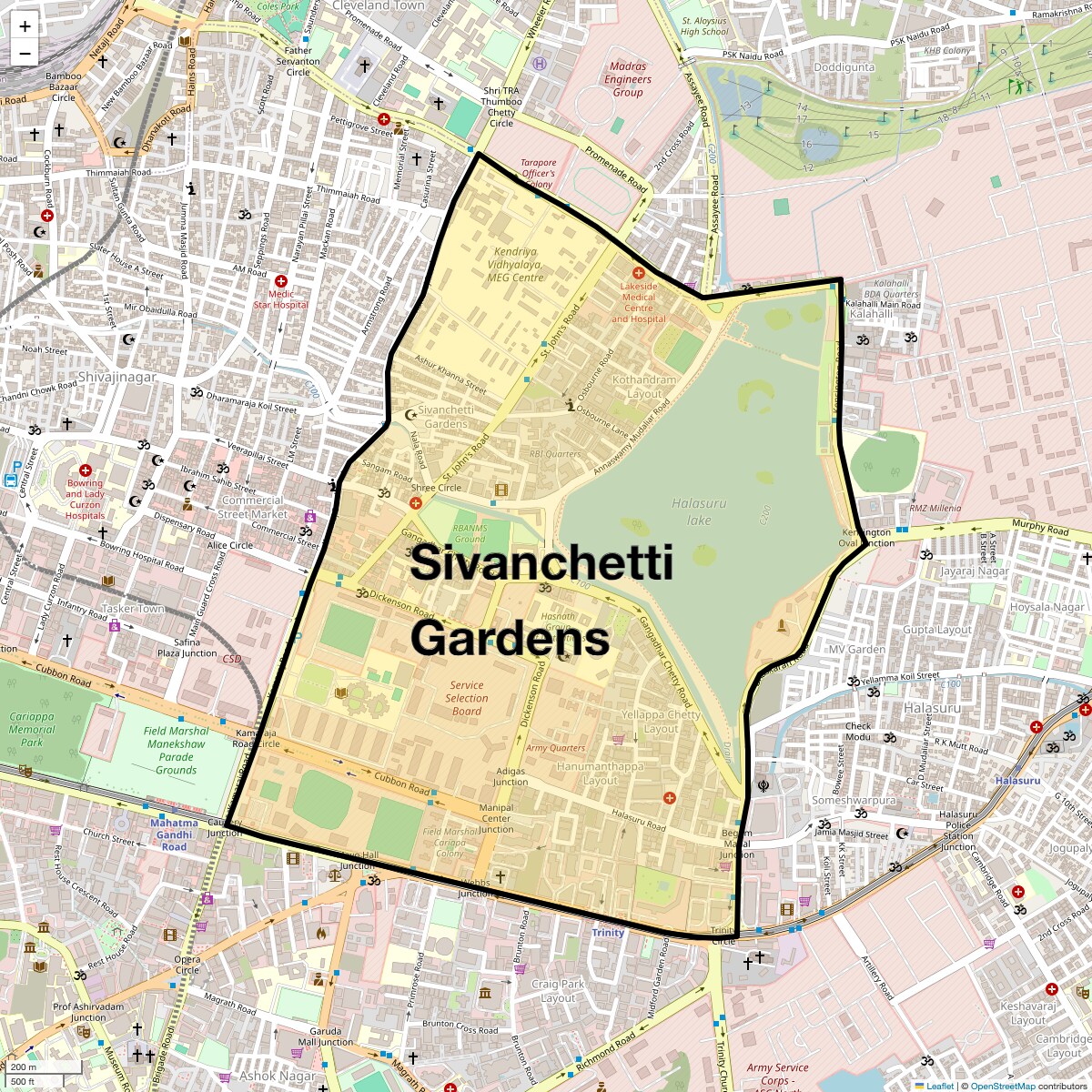 Check Time Travel of Sivanchetti Gardens, Bangalore