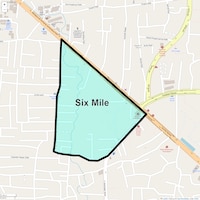 Six Mile Map