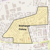 Snehapuri Colony Map