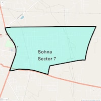 Sohna Sector 7 Map