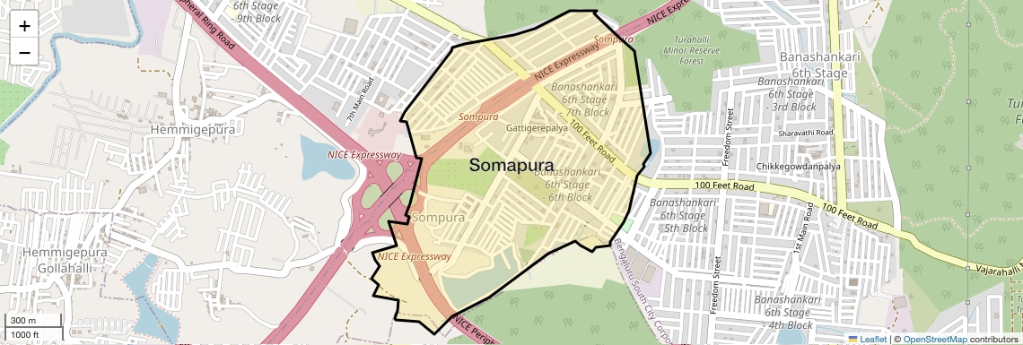 Check Time Travel of Somapura, Bangalore
