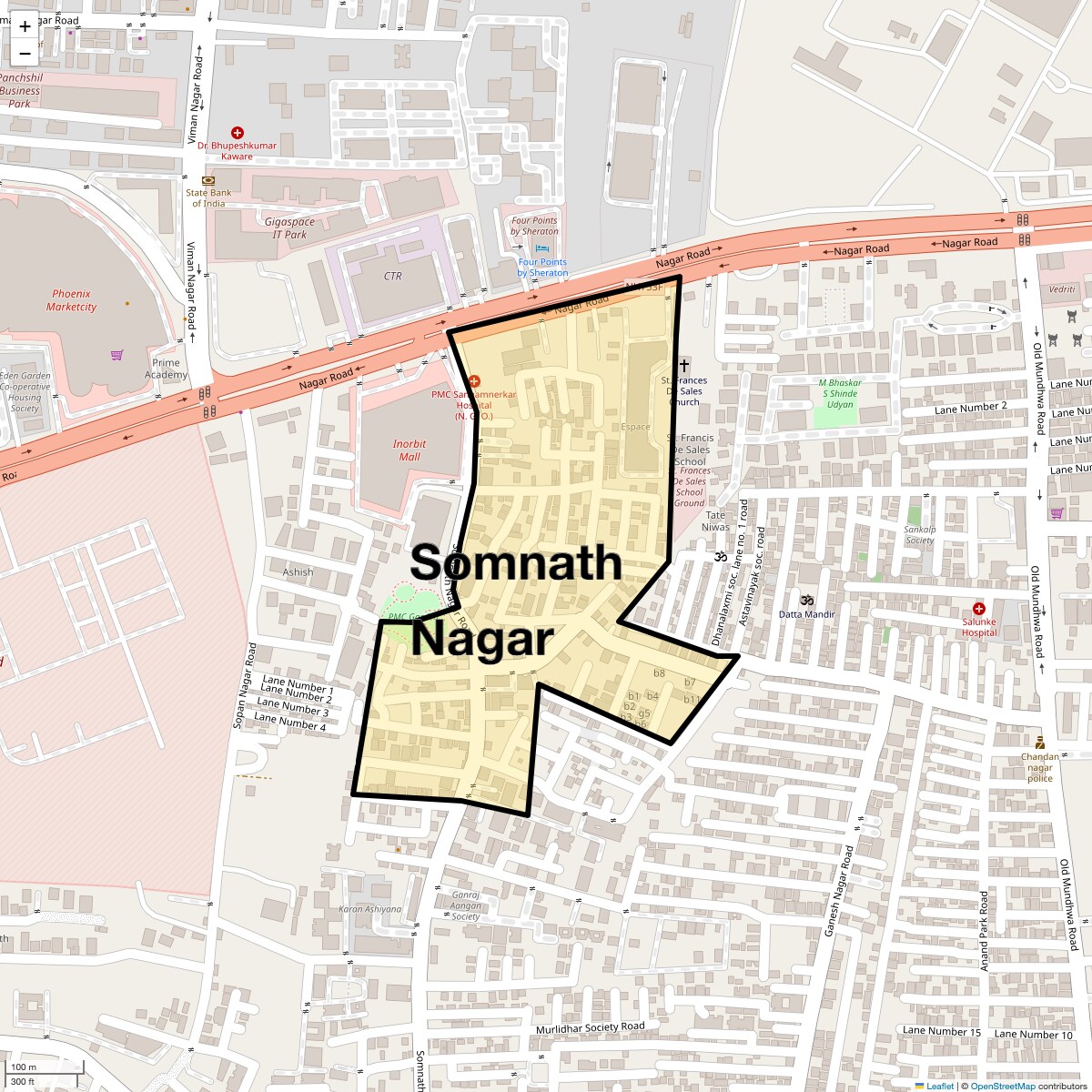 Check Time Travel of Somnath Nagar, Pune