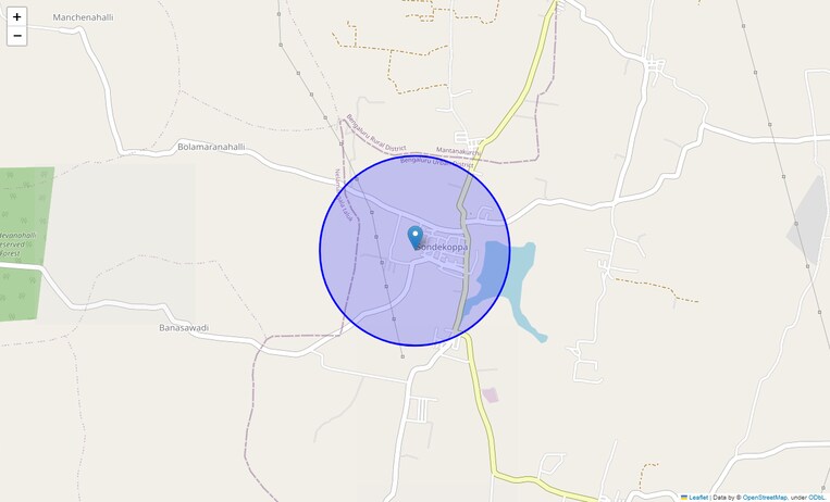 Location Map of Sondekoppa