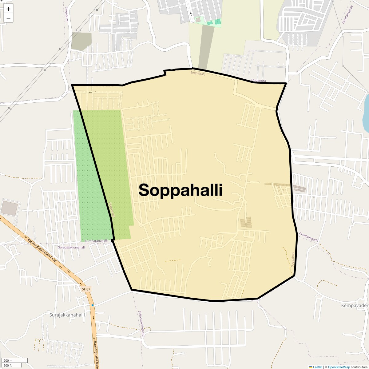 Check Time Travel of Soppahalli, Bangalore