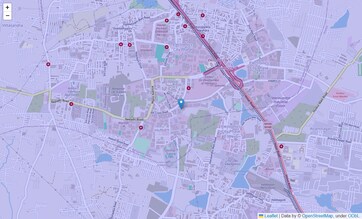 Location Map of South Bangalore, Bangalore